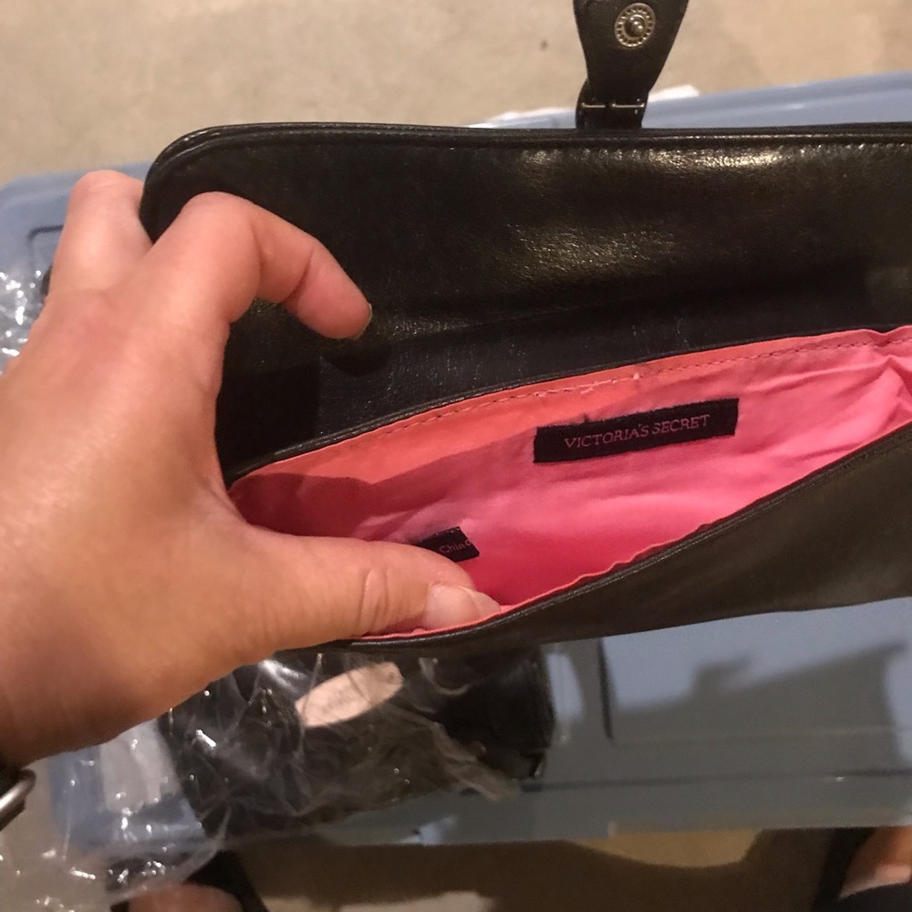 Victoria Secret vintage black bag plus clutch - Picture 6 of 8